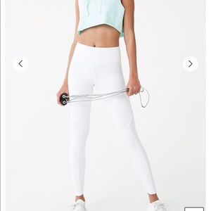 Forever 21 Perforated Panel Leggings NWT